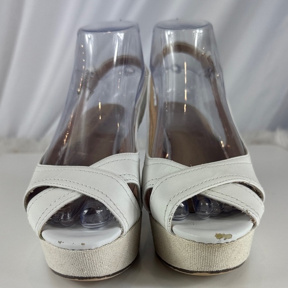 Naturalizer Zander Leather Wedge Platform Sandals - Picture 2 of 10